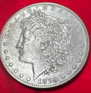 lot 52 image: 1879 Morgan Silver Dollar (Stunning)