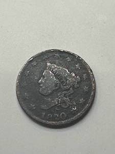 lot 53 image: 1820 Large Cent Penny