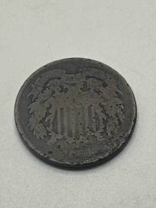 lot 57 image: 1864 Two Cent Piece