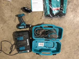 Lot of Assorted  Makita Power Tool and Hardware   Customer Returns See Pictures
