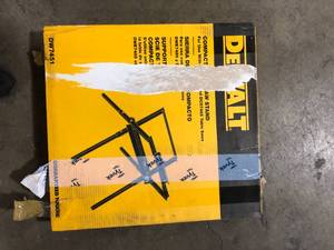 DEWALT 10 in. Compact Table Saw Stand for Jobsite    Customer Returns See Pictures