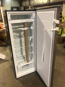 Vissani 7 cu. ft. Convertible Upright FreezerRefrigerator in Stainless Steel Garage Ready Slightly Damaged Customer Returns See Pictures