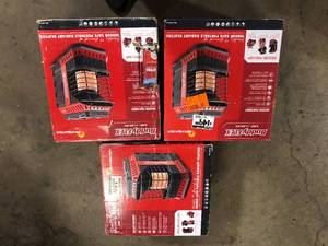 Lot of 3 Mr. Heater Buddy FLEX 11,000 BTU Radiant Propane Space Heater Customer Returns See Pictures