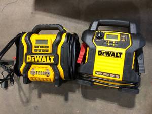 Lot of 2 Assorted Dewalt Portable Power Stations Various Sizes and Conditions  Customer Returns See Pictures