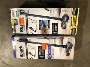 Lot of 2 Shark Vacuums Customer Returns See Pictures