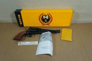 lot 19 image: 1993 Ruger Old Army Model .45 Cal Black Powder Revolver