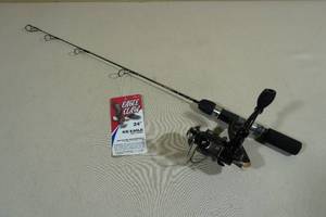 lot 127 image: NEW Eagle Claw 24 Ice Eagle Rod and Reel