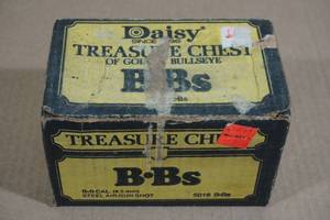lot 137 image: Daisy Golden Bullet Treasure Chest BBs