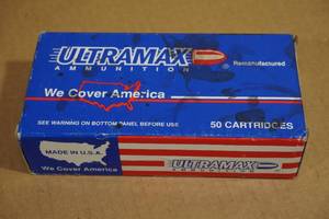 lot 170 image: 50 Ultramax .40 S&W 180 Gr FMJ Ammo