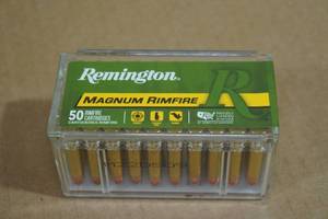 lot 173 image: 50 Remington .22 WMR 40 Gr JHP Ammo
