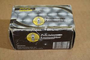 lot 176 image: 20 Precision Ammunition .308 Win FMJ 145 Gr Steel Case Ammo