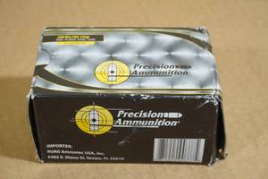 lot 177 image: 20 Precision Ammunition .308 Win FMJ 145 Gr Steel Case Ammo