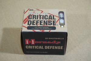 lot 214 image: 20 Hornady Critical Defense .410 Bore 2-12 SlugBall Shotshells