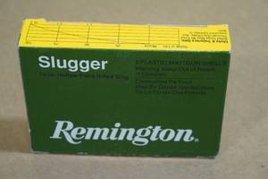 lot 227 image: 5 Remington Slugger 20 Gauge 2-34 HP Rifled Slugs