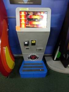 lot 50 image: Amusement Connect Paystation Kiosk with an Ingenico iUC285