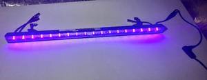 lot 100 image: ADJ Black Light Bar with 18X 3W UV LED 3-PIN DMX inout