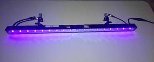lot 103 image: ADJ Black Light Bar with 18X 3W UV LED 3-PIN DMX inout