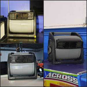 lot 136 image: (3) Lasko Blower Rotating Fans