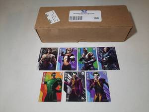 lot 180 image: 1 box of Raw Thrills Injustice Series 4 Cards, 700 per box