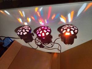 lot 238 image: (3) Chauvet DJ Mushroom plug-and-play effect lights