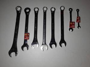 lot 235 image: (8) Combination Wrenches