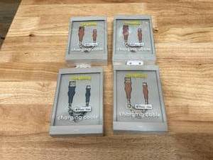 lot 84 image: Lot of 4 iPhone  iPad Charging Cables