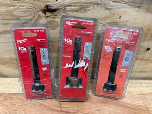 lot 93 image: MILWAUKEE Lot of 3- 1-12 in. Selfeed High-Speed Steel Wood Boring Bits