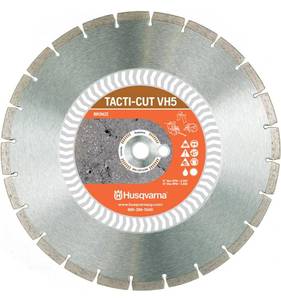lot 23 image: HUSQVARNA 14 Inch by .118 by 1 Drive Pinhole 20mm B VH5 High Speed Diamond Blade