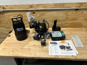 lot 108 image: BASEMENT Watchdog 12 HP Sump Pump