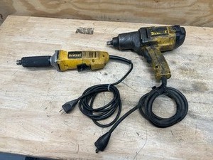 lot 37 image: DEWALT 1-12 Die Grinder with 12 Impact Wrench