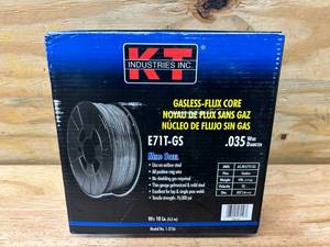 lot 118 image: K-T Industries 1-3156 Flux Core Mig Wire .035 x 10 lb