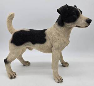 lot 53 image: Jack Russell Terrier Resin Standing Dog