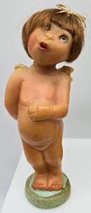 lot 102 image: Collectible Figurines - Babs, Thelma, Fairy & Little Angel - QTY 4