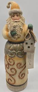 lot 39 image: JIM SHORE Rivers End Santa Claus Figurine
