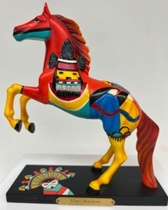 lot 81 image: Trail Of Painted Ponies Hopi Maidens by Vickie Knepper-Adrian 1st Edition