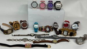 lot 193 image: Large Grouping of Watches including CL, Geneva and other Brands