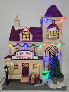 lot 221 image: GENERAL STORE wChristmas Tree & Lights