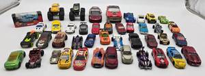 lot 332 image: 43 Toy Cars, Hot Wheels, Tyco, Kinsmart, & Others
