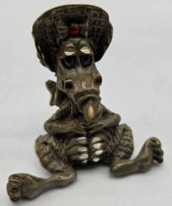 lot 334 image: 1991 RAWCLIFFE Pewter Miniatures Dragon & Castle