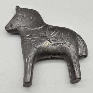 lot 337 image: Metal & Pewter Miniature Collectibles - QTY 7 - Includes DALA Horse