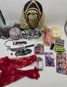 lot 346 image: Assorted Halloween Costume Accessories