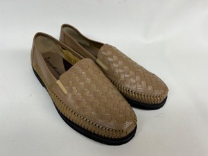 lot 413 image: Leather Woven DEER STAG Mens Loafer Shoes 10 12 3E