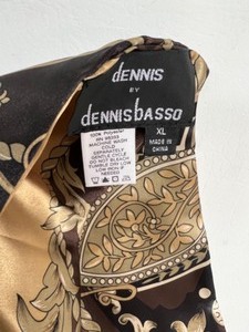 lot 365 image: Dennis Basso Signature Long Angled Scarf Polyester