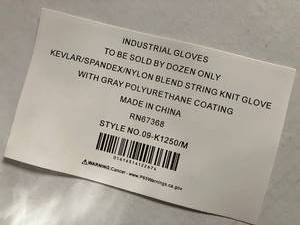 Kevlar Knit Work Gloves