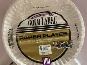 Compostable Paper Plates
