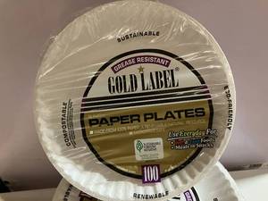 Compostable Paper Plates