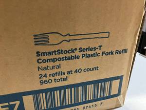 Dixie Compostable Plastic Forks
