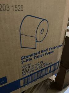 Embossed Toilet Paper