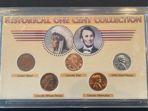 lot 6 image: Indian Head and Lincoln Cent Collection