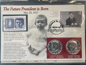 lot 7 image: Kennedy Half Dollar Collection 3 Coins Total All Uncirculated